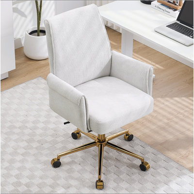 La chaise de bureau à dossier moyen, en tissu rayé et ergonomique, est un excellent choix pour travailler, étudier ou se détendre. La conception à dossier moyen offre une meilleure expérience d'assise