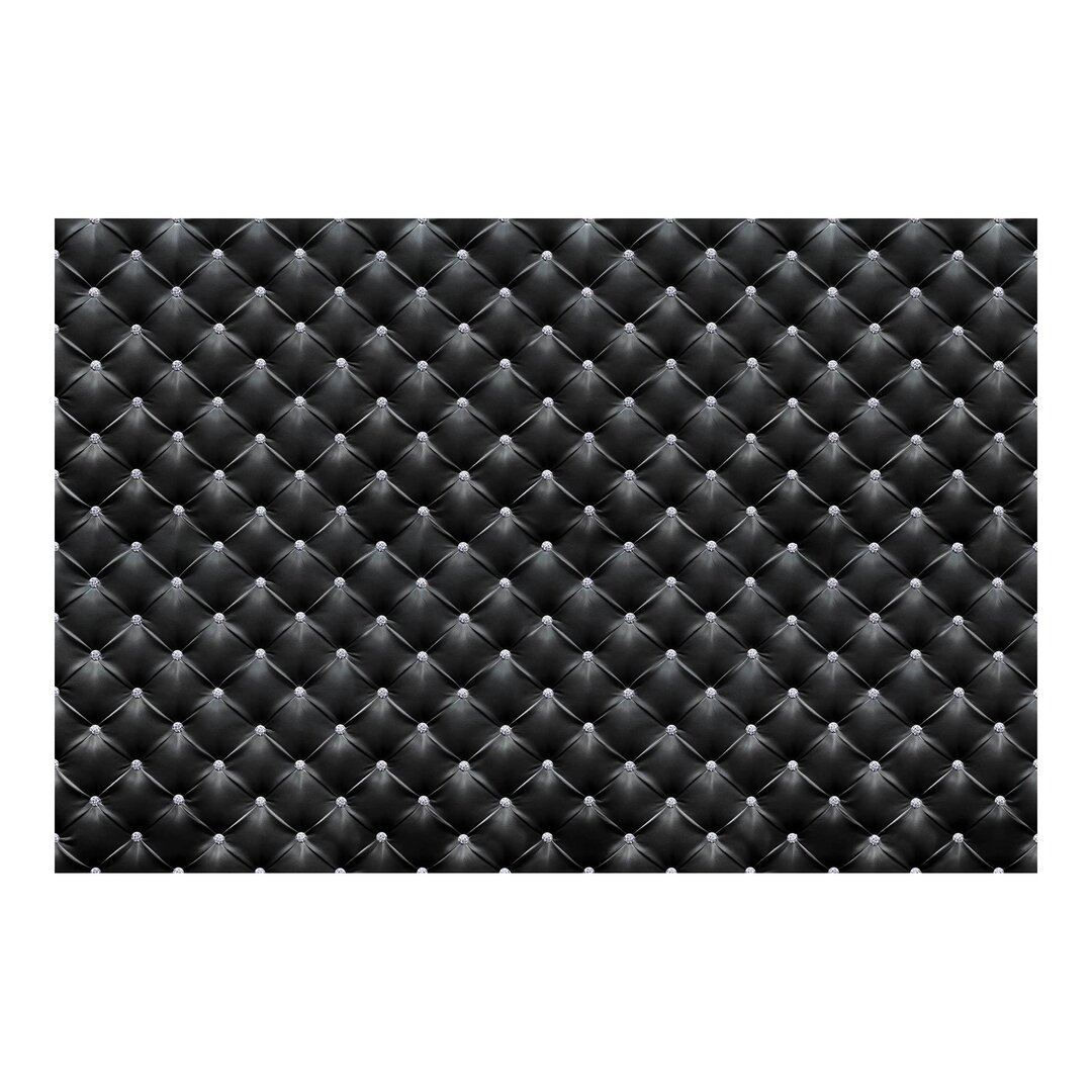 Strukturierte Tapete Luxury Black Diamond 1,9 m x 288 cm