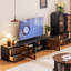 Retro Nut-Brown Solid Wood TV Stands-1773607356