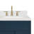 Hamlet 42.25'' Bathroom Vanity with Carrara Quartz Top-94003824