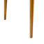 Ensemble de salle à manger 5 pièces pour patio, table à lattes de 63 po et 4 chaises en bois d'acacia et en rotin de polyéthylène pour patio