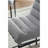 Liana 17.75"W Gray Boucle Fabric Counter Height Chair-388794275