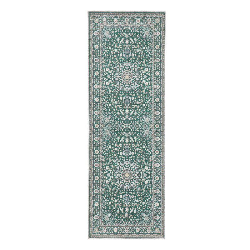 Vintage Look Chenille Machine Printed Area Rug, Runner 67 x 200 cm