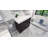 Loyne 41.9 " W Free Standing Wall Mounted Single Double Single Vanity Bathroom Vanity With Acrylic Top-705894819-706309156