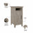 Huckins 15.71'' Wide 3 - Shelf Storage Cabinet