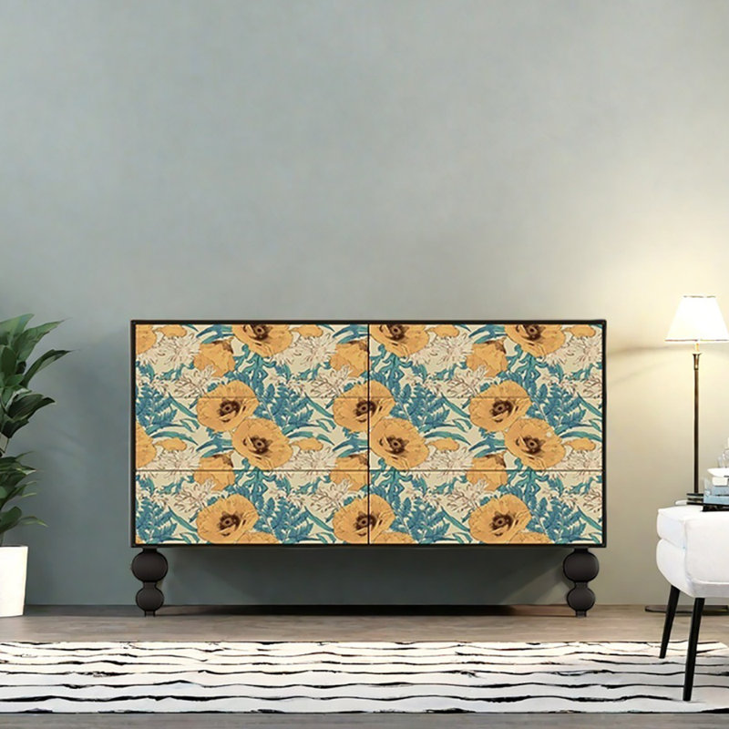 53.1in Storage Cabinet Sideboard Cabinet