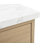 Cherita 42" Single Bathroom Vanity With Engineered Stone Top