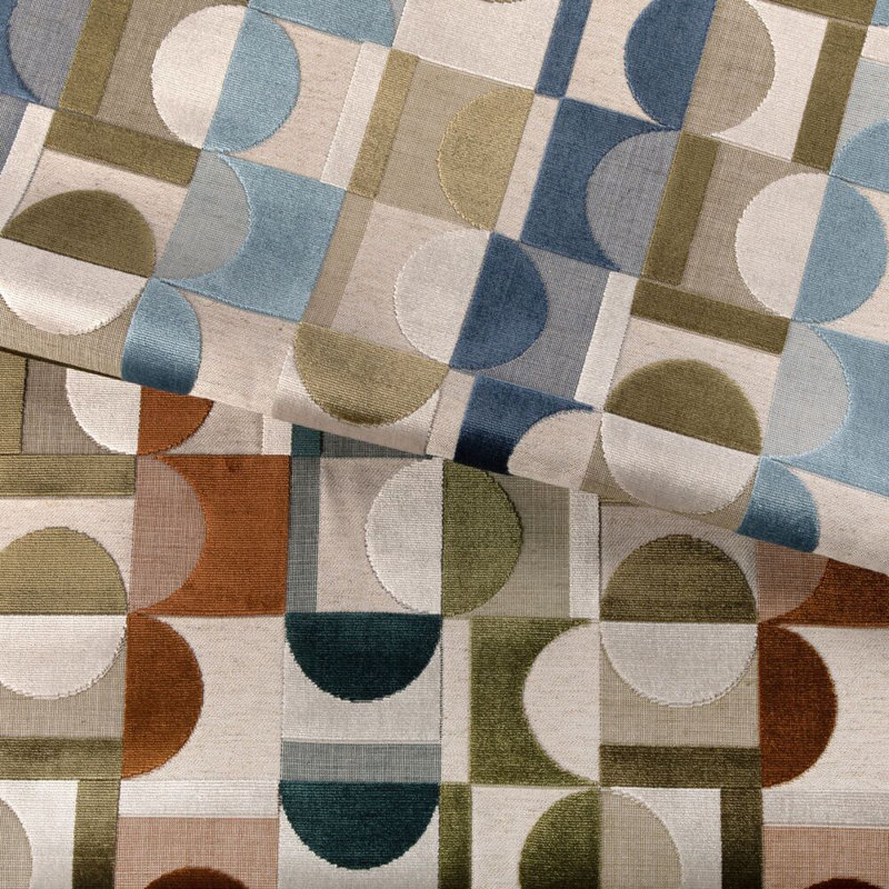 Kravet Design - 36990-324, Green/Teal/Rust
