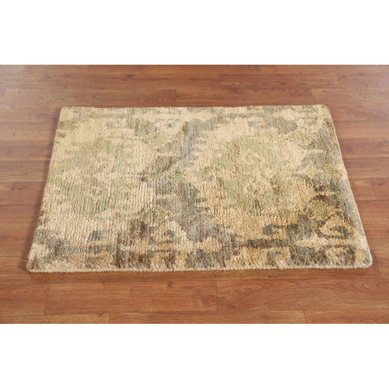 Tapis oriental marocain abstrait 2x3