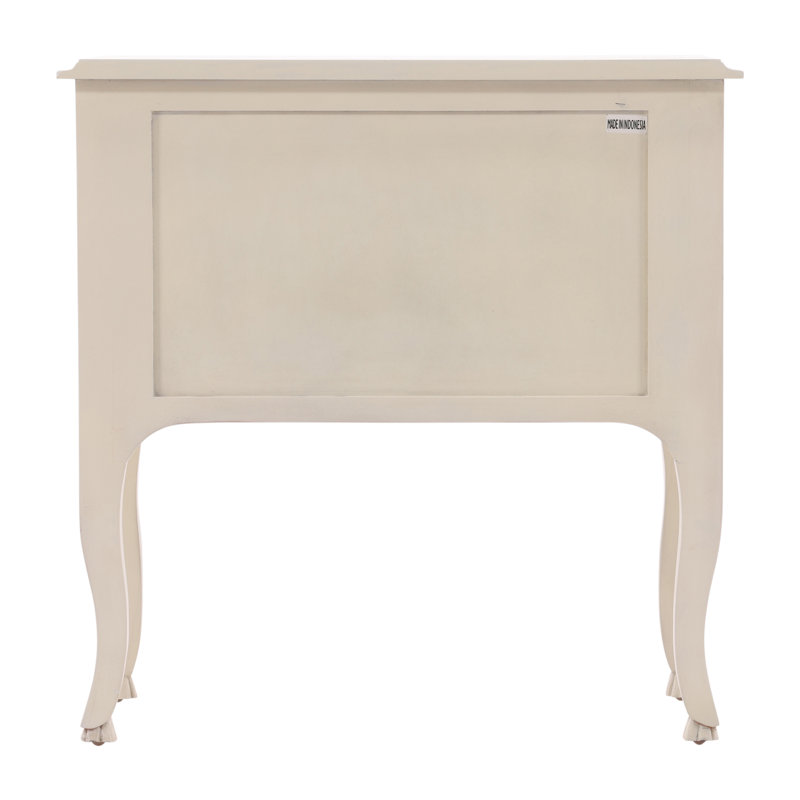 Furniture Classics Duchess Cream Mahogany Raffia Chest