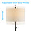 Lampe sur pied réglable 65 po Courtland-71043142