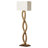 Blanchette Jute Rope Floor Lamp with Linen Shade