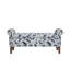 Banc de rangement avec accoudoirs roulés Wallen