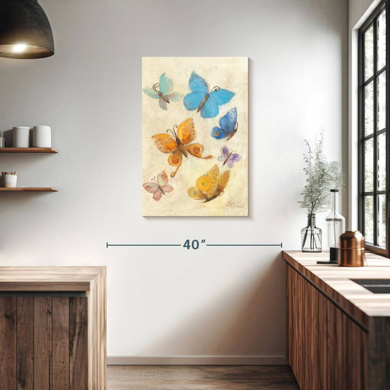 Brampt Flying Butterflies, 36" H x 24" W