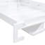 Grand lit escamotable mural avec placard, tiroirs et tablettes