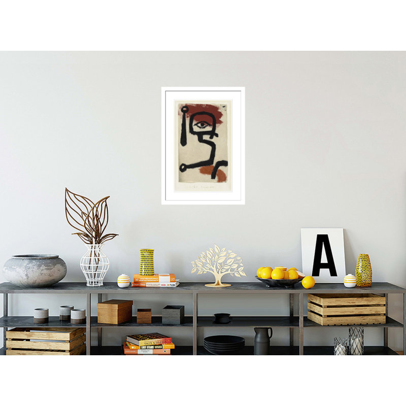 «Kettledrummer» par Paul Klee, impression giclée sur cadre, H 29,5 po x l 20,92 po