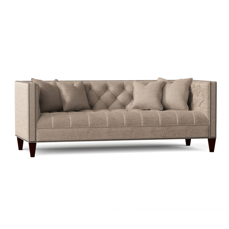 Chatham Upholstered Sofa, 88" W, Emily Nickel