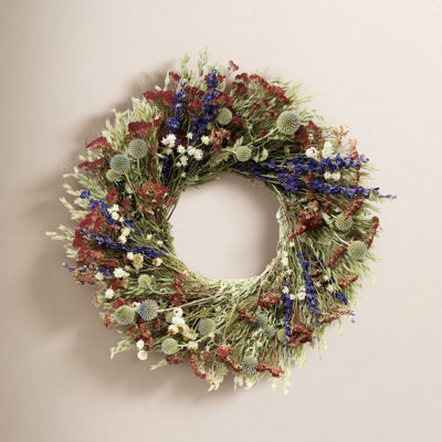 Great Meadows Handcrafted Dried Mixed Assortment Wreath