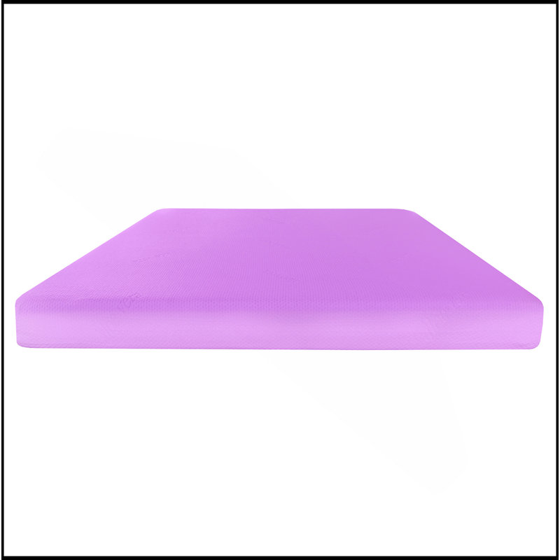 6 po Matelas ferme en mousse viscoélastique imprégnée de gel pour lit double dans une boîte avec housse respirante en aloe vera rose