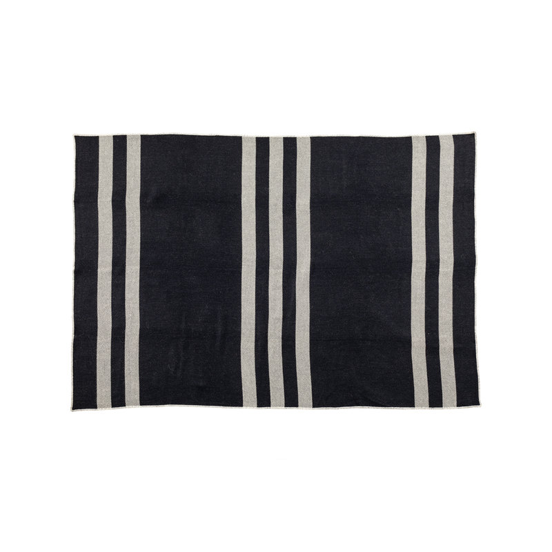 Jeté en laine Fibaca par Auskin Baby, Bleu marine