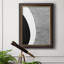 «Black & White Abstract II», peinture sur toile encadrée-73393292