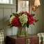 Hydrangea and Magnolia Leaf Arrangement