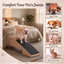 Rampe d'escalier convertible 2-en-1 pour animaux de compagnie, repose-pieds pliable moderne antidérapant-134037012
