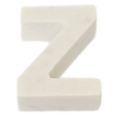 Zeb Text & Numbers Letter Block