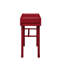 Bureau de coiffeuse à finition rouge Cargo (sans la chaise de bureau)-1601458221