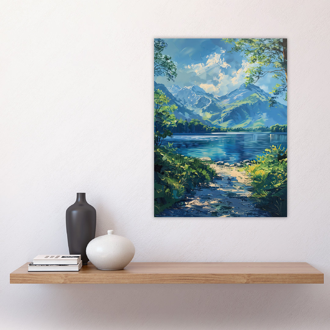 Lake District Helvellyn View Summer Peace Wall Art Print