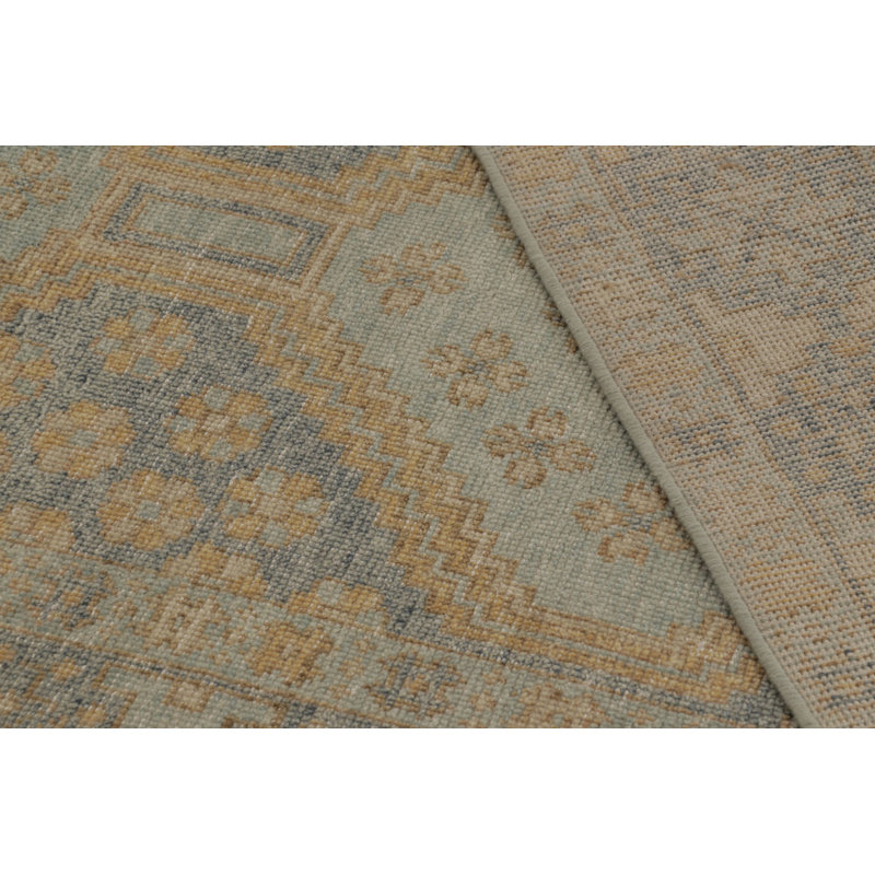 Distressed Homage Hand Knotted Wool Area Rug