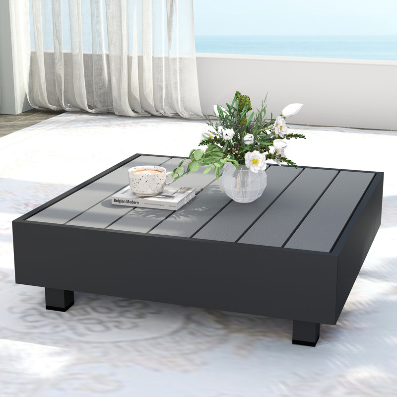 Patio Outdoor Aluminum Coffee Table