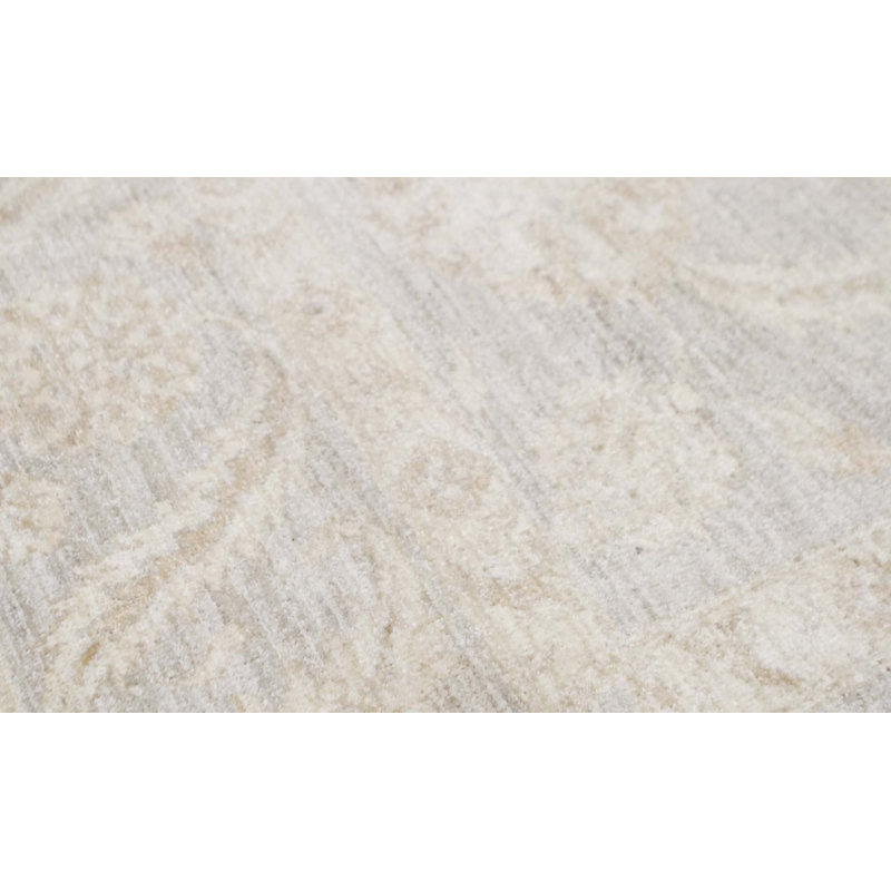 Hand-Knotted High-Quality Beige Area Rug