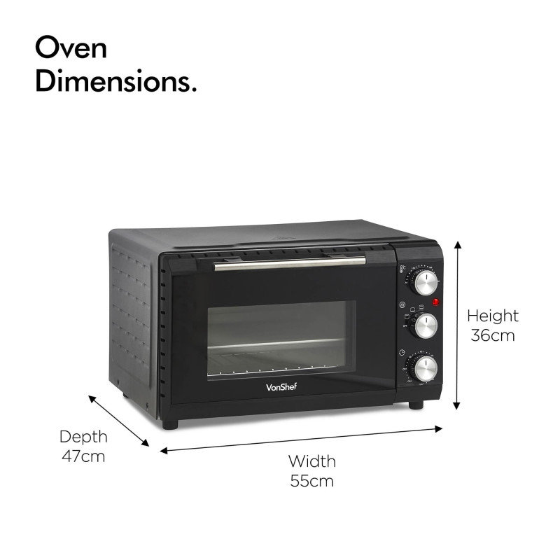 VonShef Toaster Oven