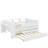 Multi-Functional Twin Daybed With Trundle, Tables And USB Charging Station-138091624
