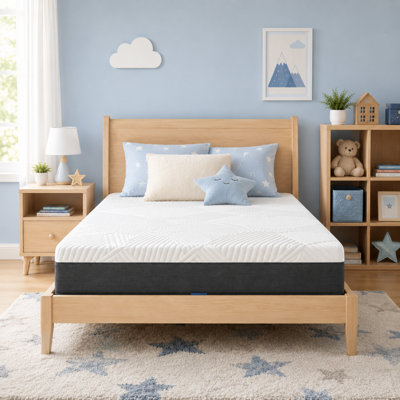 10 Inch Queen  Comfortable Memory Foam Mattress, Three Layers Of Breathable High-Quality Foam Mattress, With Removable Cover