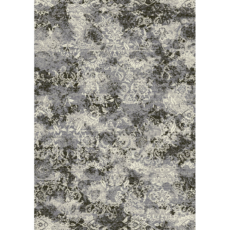 Attell Floral Indoor Rug, Rectangle 3'11" x 5'7"
