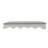 Door Window Awning Made Of  0.137 Inch Thick Crystal Solid Polycarbonate Sheet And Aluminum Alloywith Valance For Wooden Wall House-120285256-111473297