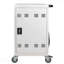 Station de charge mobile 30 + 2Bay pour tablette Chromebook et ordinateur portable avec multiprise incluse, assemblage requis - blanc
