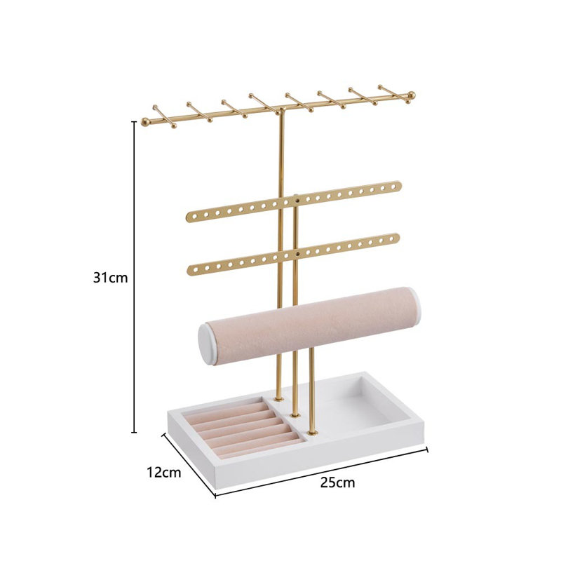 Metal Jewelry Organizer Tray + Portable