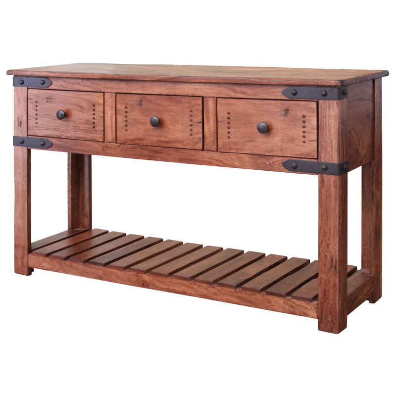 Console en bois massif Belcherry