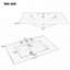 Bathroom Vanity Set with Ceramic Sink,2 Cabinet and 2 Drawers-984730017
