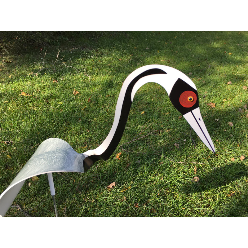 Art de jardin naped grues