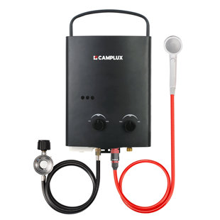 Chauffe-eau portatif sans réservoir au propane liquide 1,32 GPM Camplux