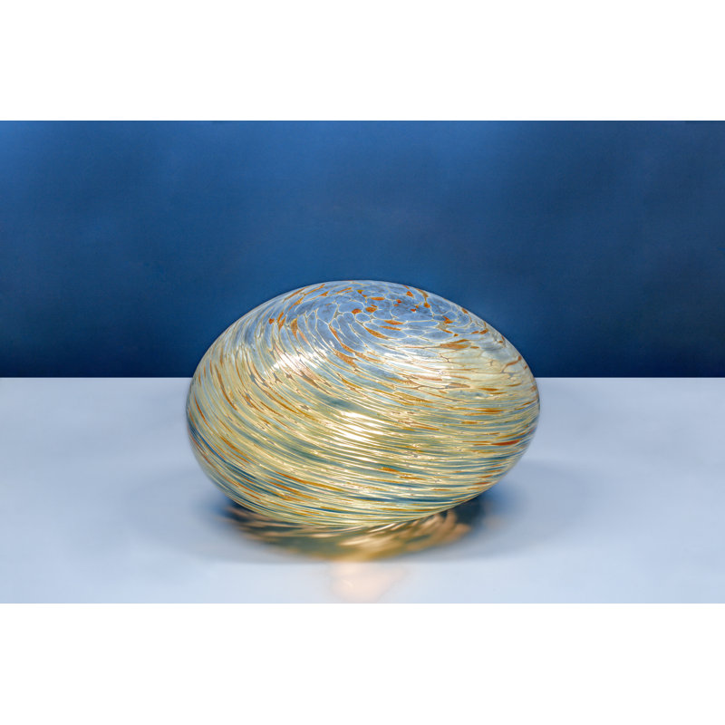 Baisden Glass Globe Lamp, Ancient Turquoise