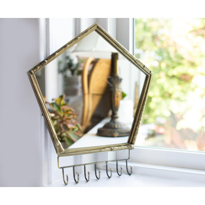 Metal Flat Wall Mirror