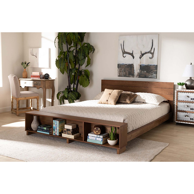Markeyda Platform Storage Bed, King