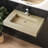 30'' Wall Mounted Bathroom Sink Solid Surface Sink With Faucet Hole-124883374