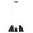 Bernon 5 - Light Dimmable Bell Chandelier