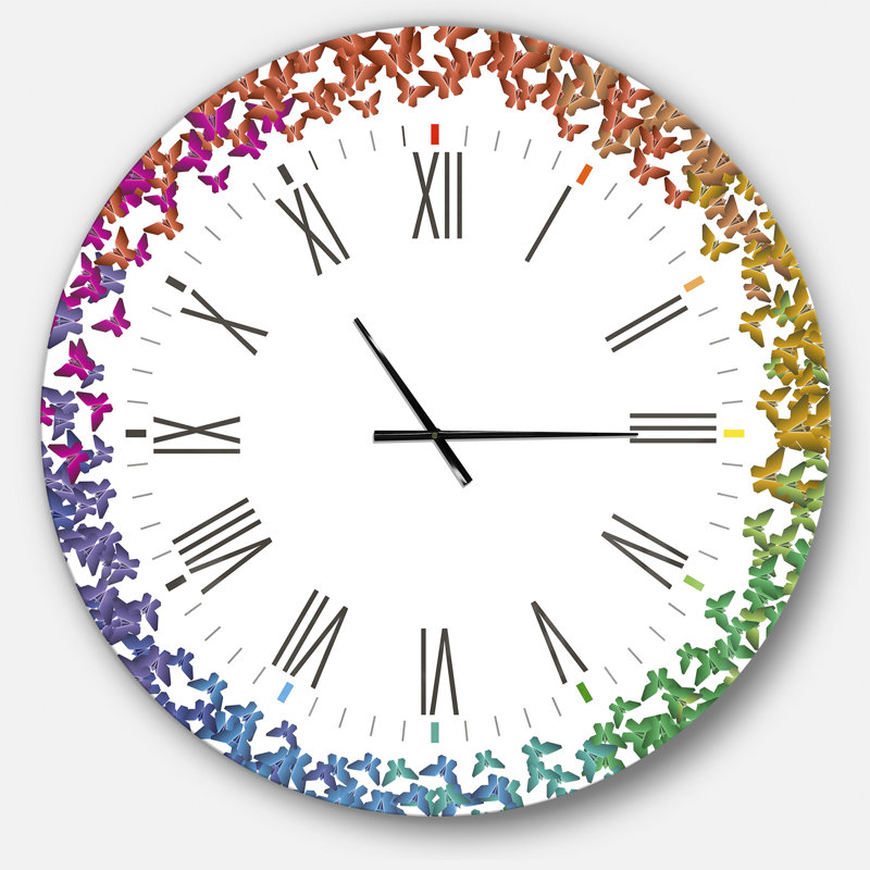 Très grande horloge murale Swigart, Surdimensionné